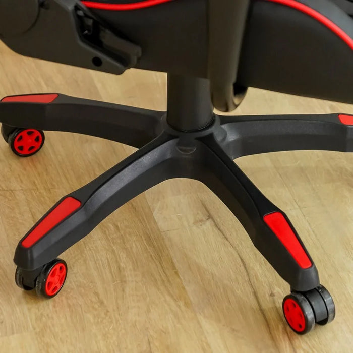 Rays High Back Gaming Chair-Black/Red-With 2-Year Warranty