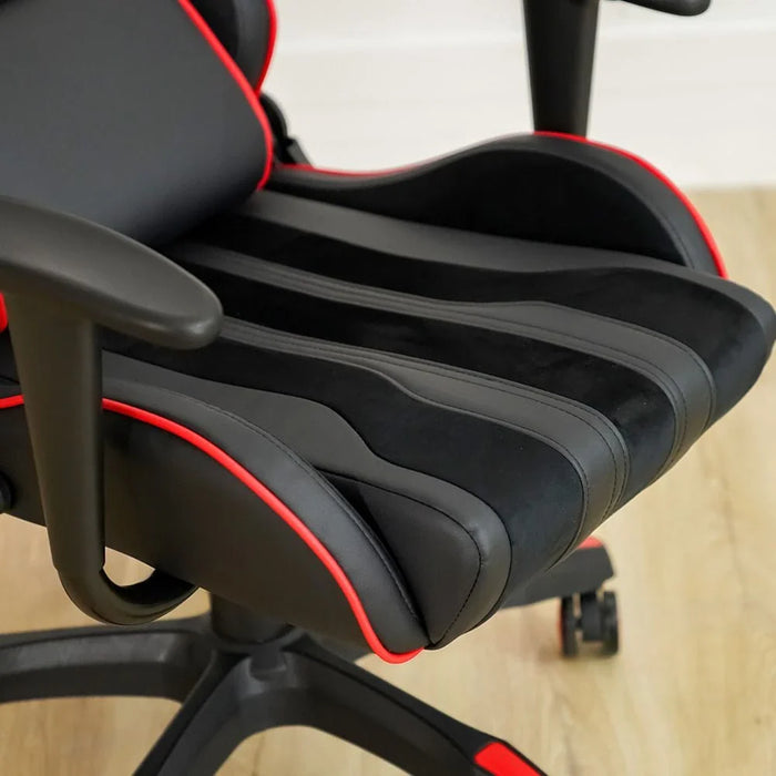 Rays High Back Gaming Chair-Black/Red-With 2-Year Warranty