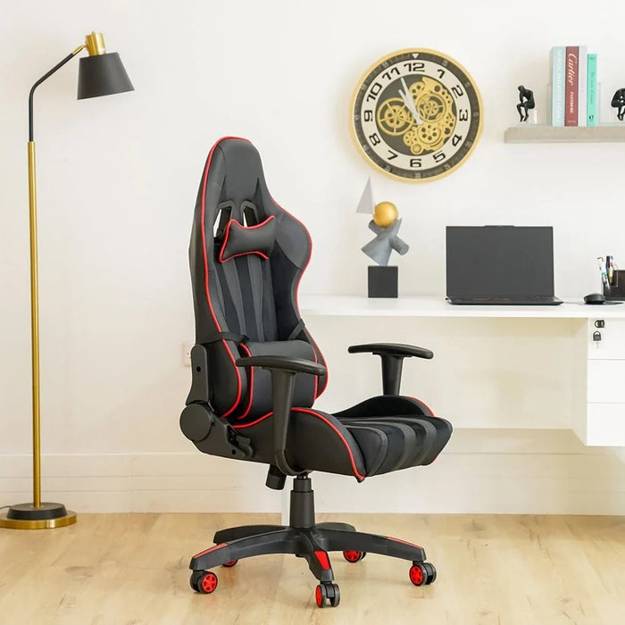 Rays High Back Gaming Chair-Black/Red-With 2-Year Warranty