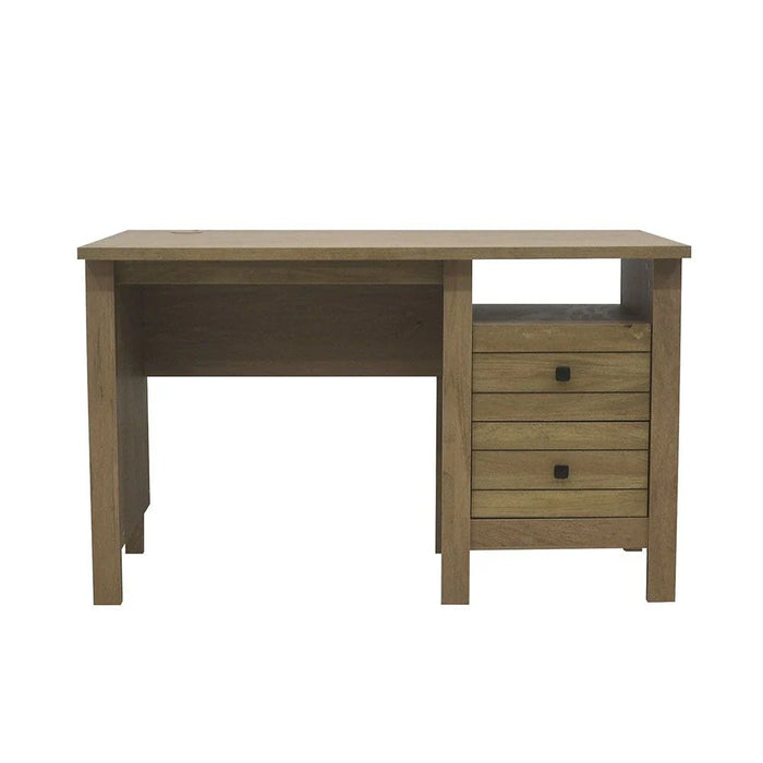 Athens 2-Drawer Study Desk-Light Oak-With 2-Year Warranty