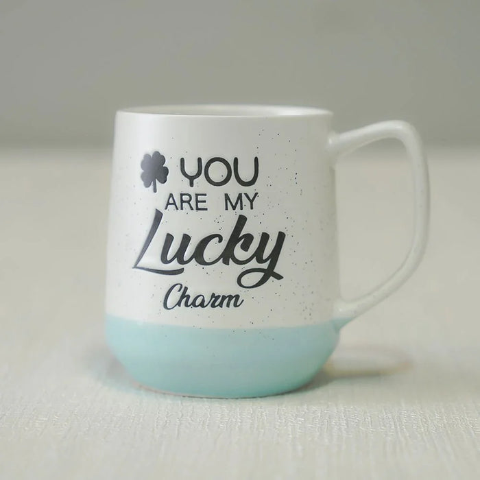 Danube Essential 2-Piece New Bone China Mug Set Blue 535ml