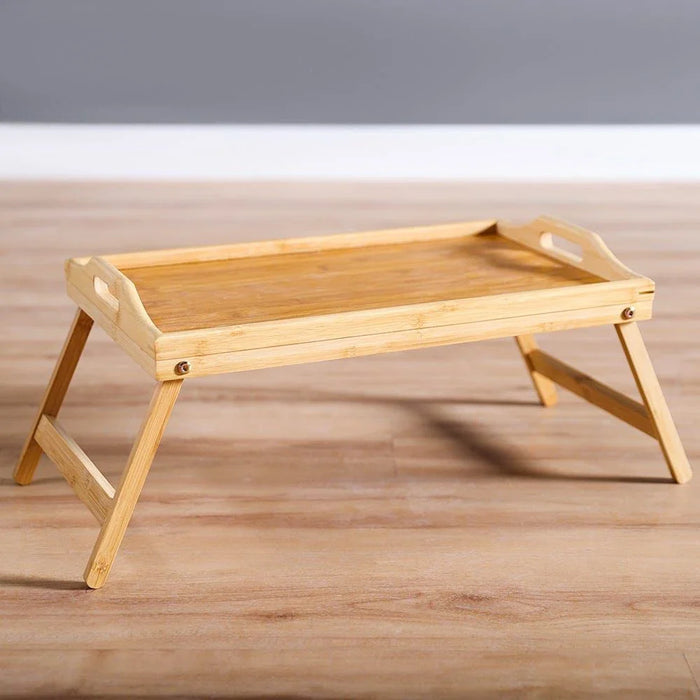 Loretta Bamboo Breakfast Table-50x31x2 cm