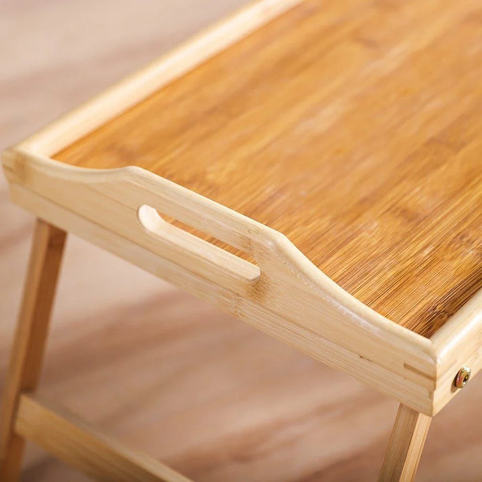Loretta Bamboo Breakfast Table-50x31x2 cm