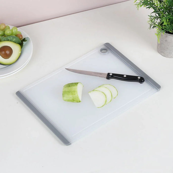 Loretta Semi-Transparent Cutting board White L 38 x W 26.5 x H 0.7 Cm