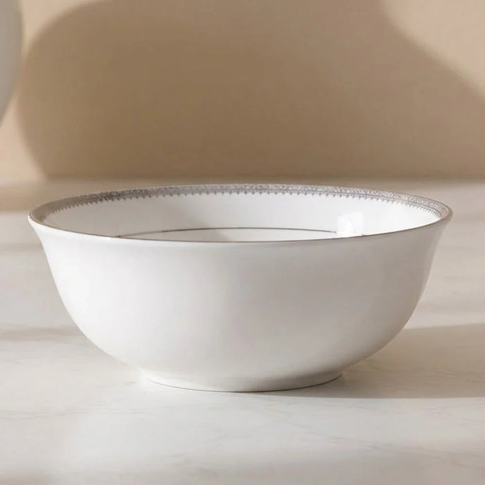 Erika 32-Piece New Bone China Dinner Set -Serve 6