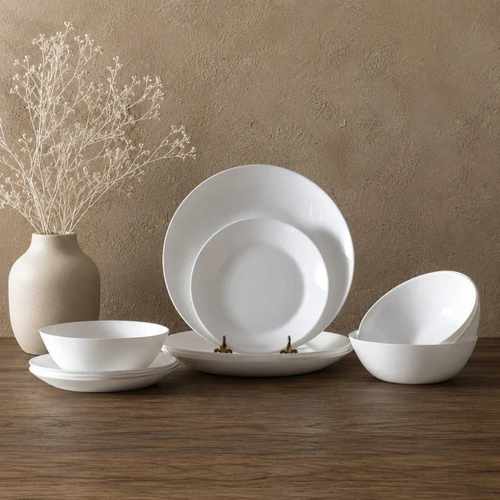 Aria 12-Piece Dinner Opal Dinner Set
