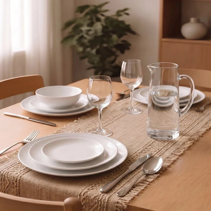 Aria 12-Piece Dinner Opal Dinner Set