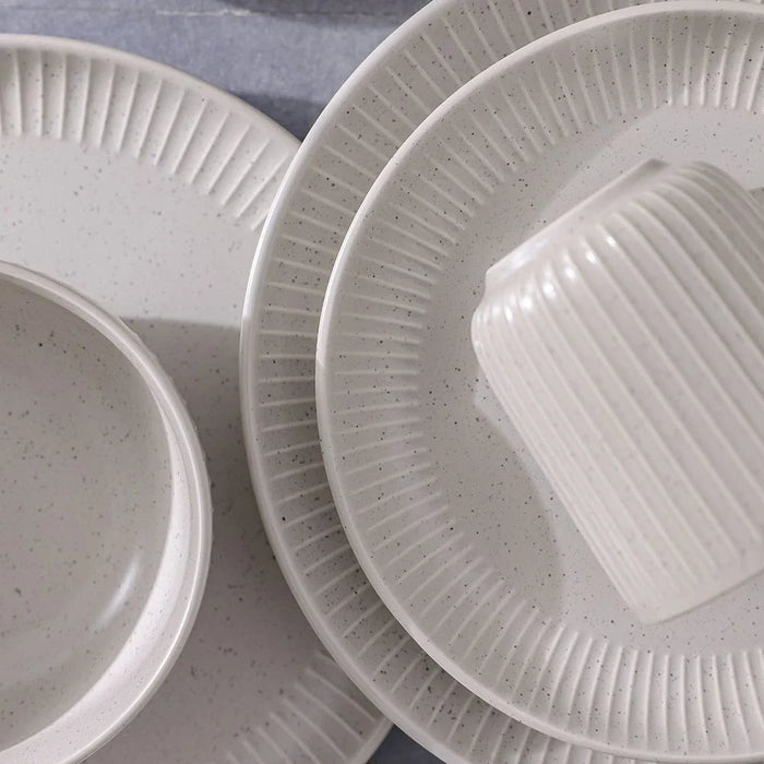 Youthful bite 16-Piece Stoneware Dinner Set -Serves 4