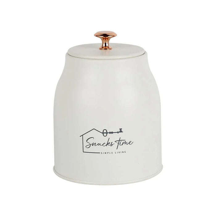 Adrian 2-Piece Metal Storage Box Beige 1500Ml