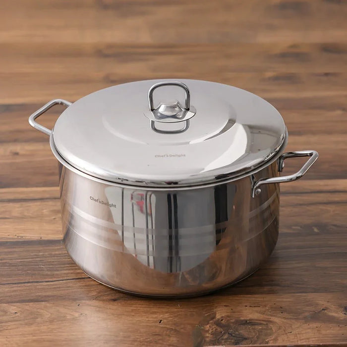 Chef's Delight 9-Piece Stainless Steel Cookware Set