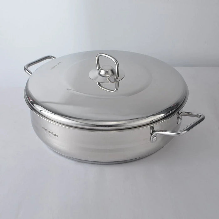Chef's Delight 9-Piece Stainless Steel Cookware Set