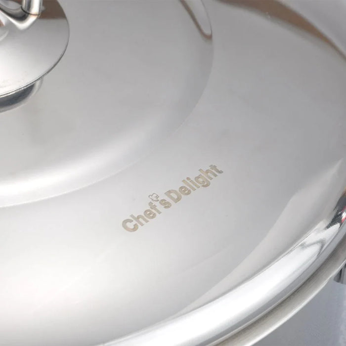 Chef's Delight 9-Piece Stainless Steel Cookware Set