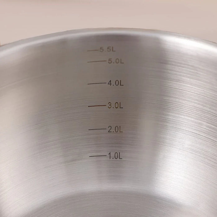 Chef's Delight 9-Piece Stainless Steel Cookware Set