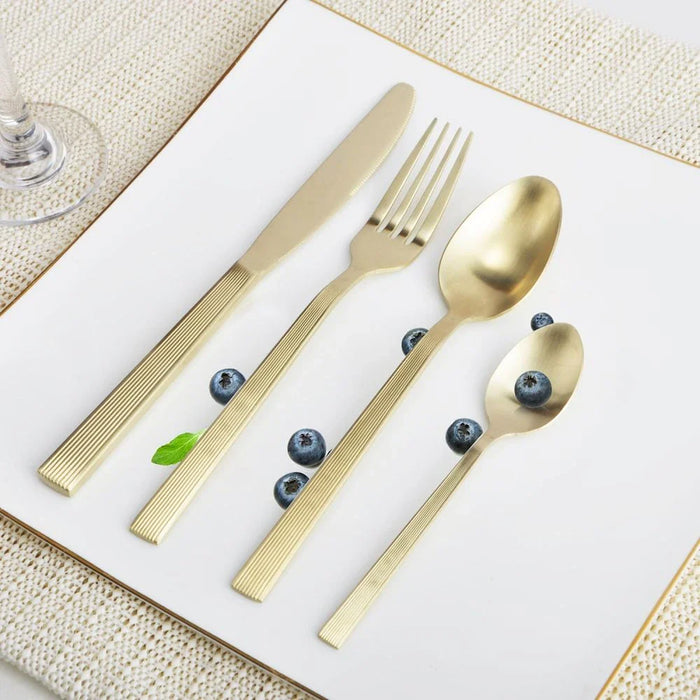 Zeenah 24-Piece Cutlery Set -Serves 6