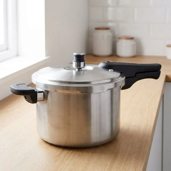 Chef's Delight Long Handle Stainless Steel Pressure Cooker- 3L