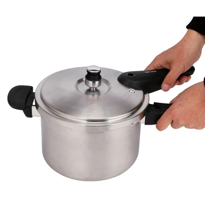 Chef's Delight Long Handle Stainless Steel Pressure Cooker- 3L