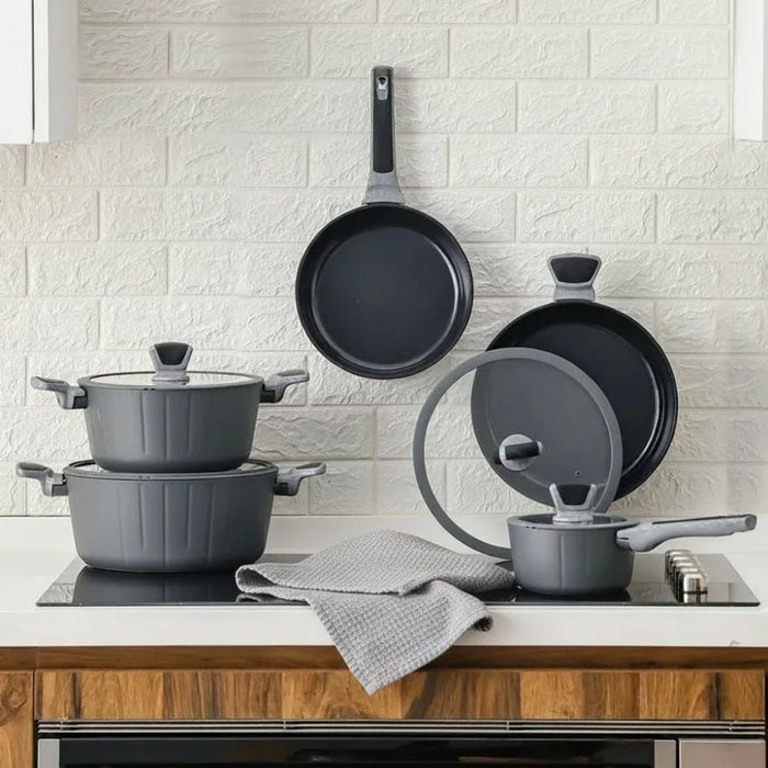 Chef's Delight Stella 9-Piece Cookware Set