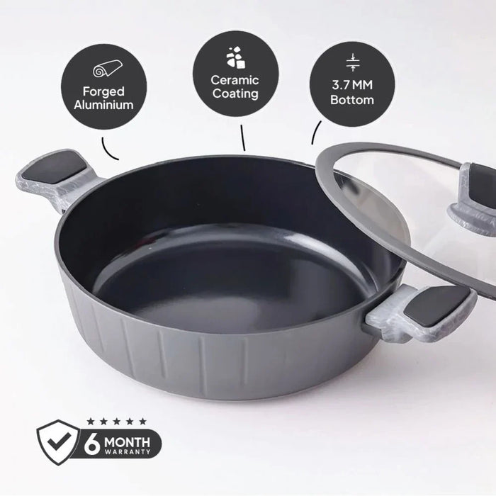 Chef's Delight Stella 9-Piece Cookware Set