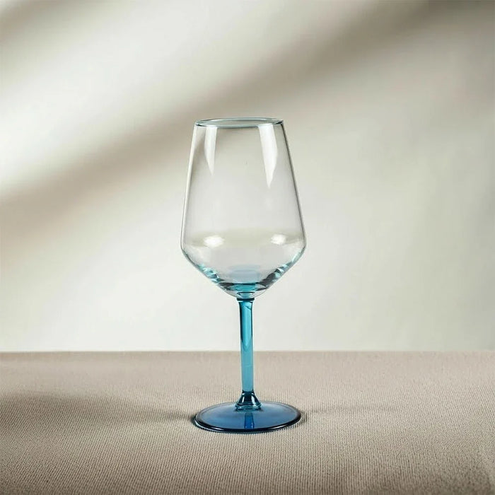 Rakle 4-Piece Painting, Rim Wine Glass Set-490 Ml