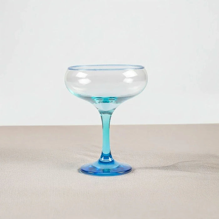 Rakle 4-Piece Painting, Rim Wine Glass Set-270 Ml