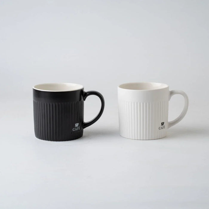 Danube Essential 2-Piece New Bone China Mug Set -370ml