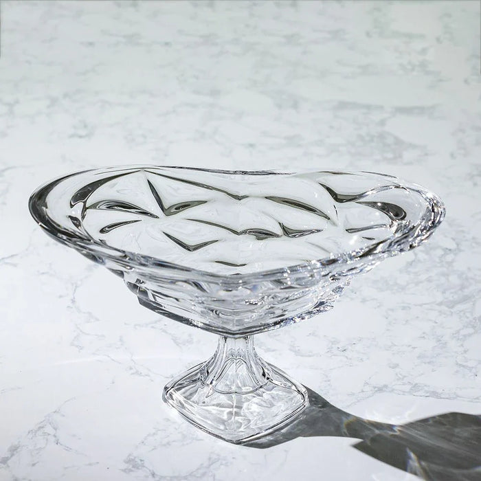Mondo Bugatti Large Oval Shallow Bowl on Foot 35x21cm