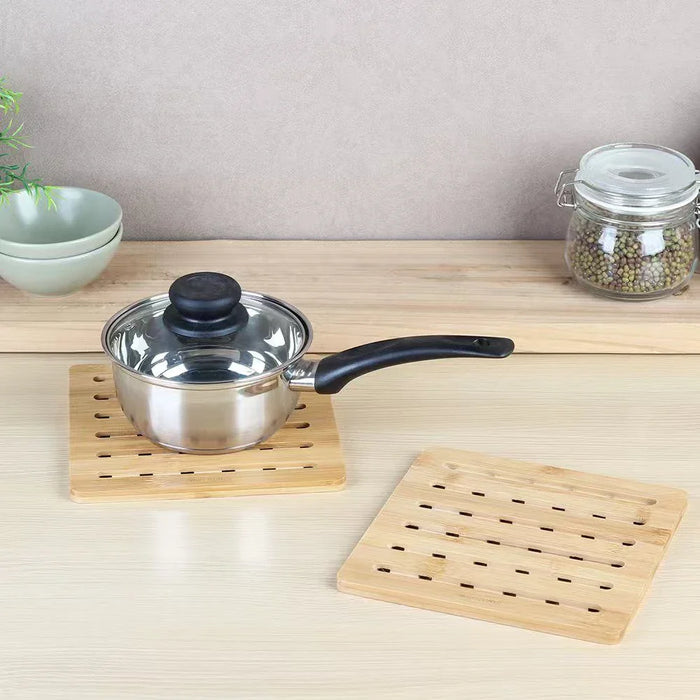Aaron 2-Piece Bamboo Trivet 20X20X1 HCM