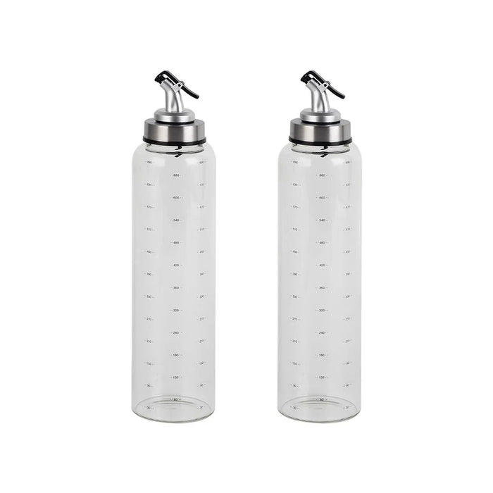 Adrian 2-Piece Glass Oil & Vinegar Bottle -750ml,7 x 27HCM