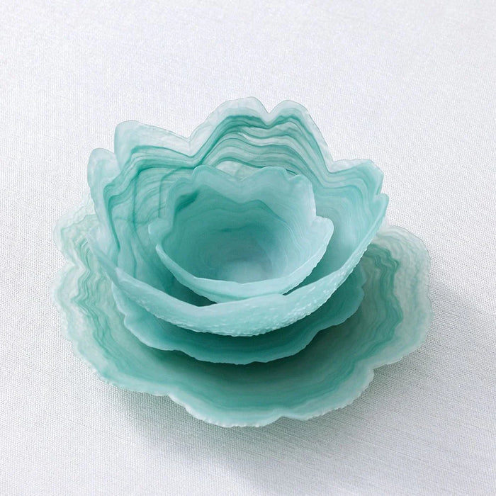Youthful Bite 2-Piece Glass Bowl-24.2x24.2x11.3CM