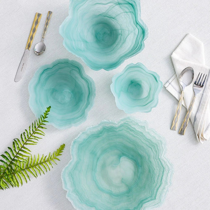 Youthful Bite 2-Piece Glass Bowl-24.2x24.2x11.3CM