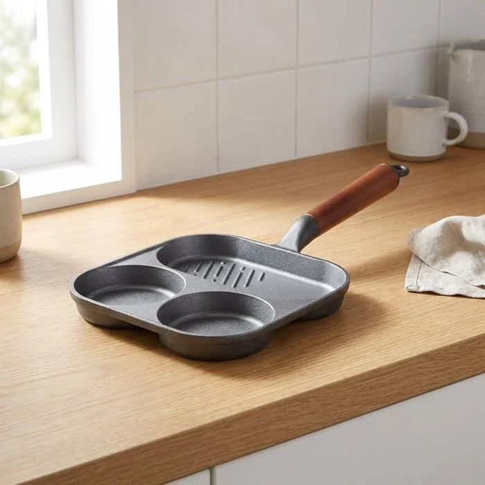 Chef's Delight Light Cast Iron Breakfast Pan- 20CM