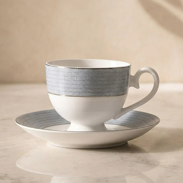 Noor 32-Piece New Bone China Dinner Set -Serves 6