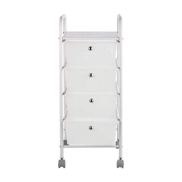 Atticus 4-Tier Storage Cart With Drawer- 34 X 32.5 X 80.5CM