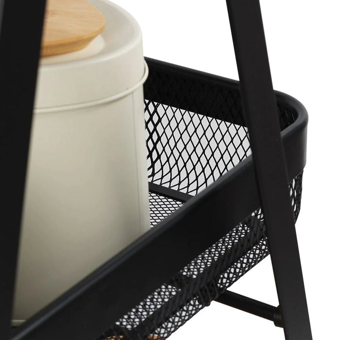 Atticus 3-Tier Multi-Functional Triangular Storage Cart -57 X 31 X 85 HCM