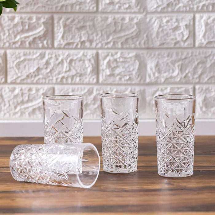 Minetta 6-Piece Tumbler Glass Set 28.5X7.6X13.6cm, 280ml