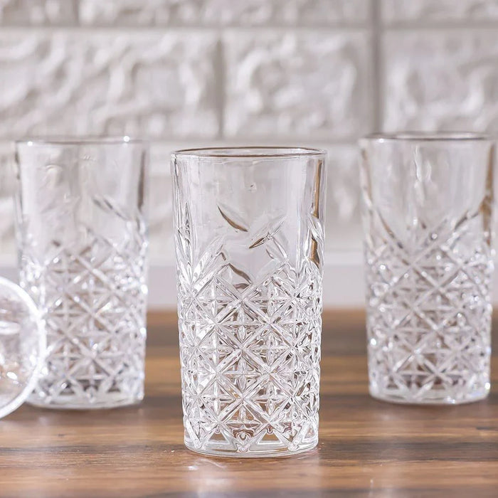 Minetta 6-Piece Tumbler Glass Set 28.5X7.6X13.6cm, 280ml