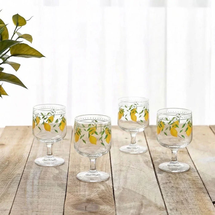 Rakle 4-Piece Ice Cream Glass Cup Set 300ml