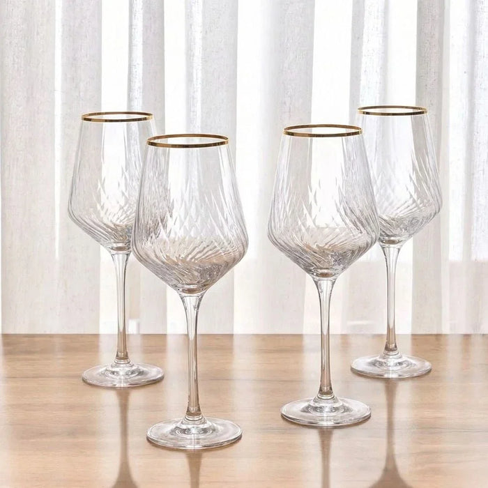 Rakle 4-Piece Stem Glass Set 435ml