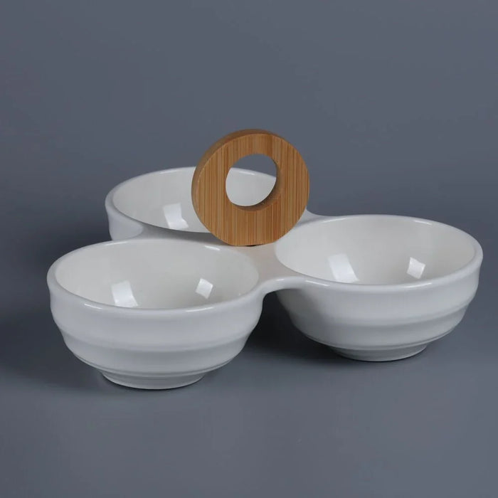 Princess 3-Partition Bowl With Handle 20.5X20.5X12CM