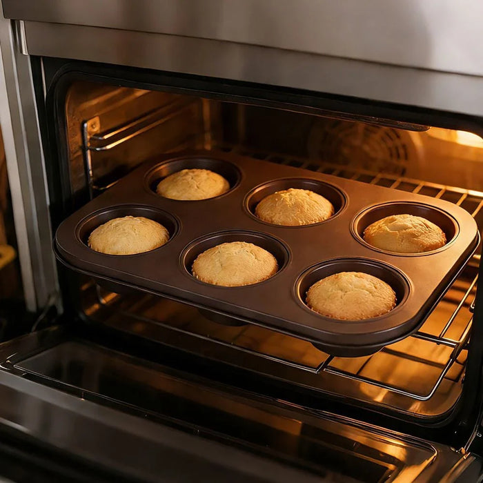 Chef'S Delight Bistro Bliss 6-Piece Carbon Steel Baking Set
