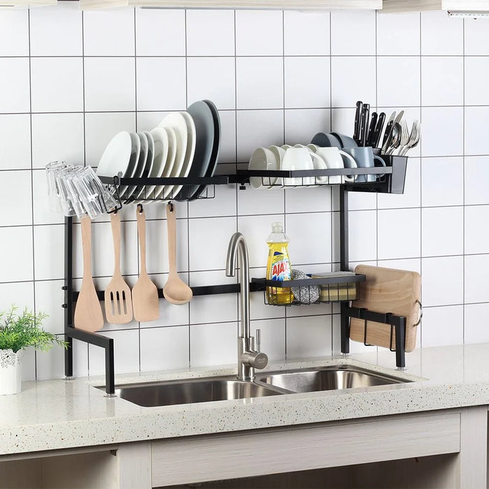 Atticus Expandable Over Sink Drying Rack -66~85 X 31.5 X 55 Hcm
