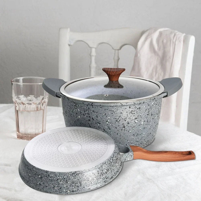 Chef's Delight Rock 9-Piece Cookware Set