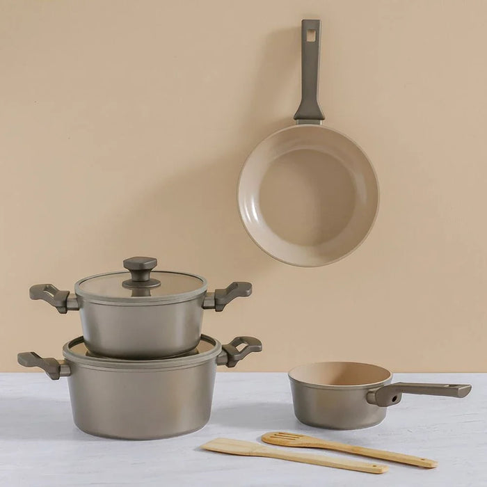 Orchid 9-Piece Cookware Set -3MM Bottom