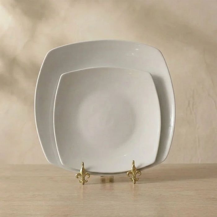 Eminence 16-Piece Irregular Porcelain Dinner Set -Serves 4