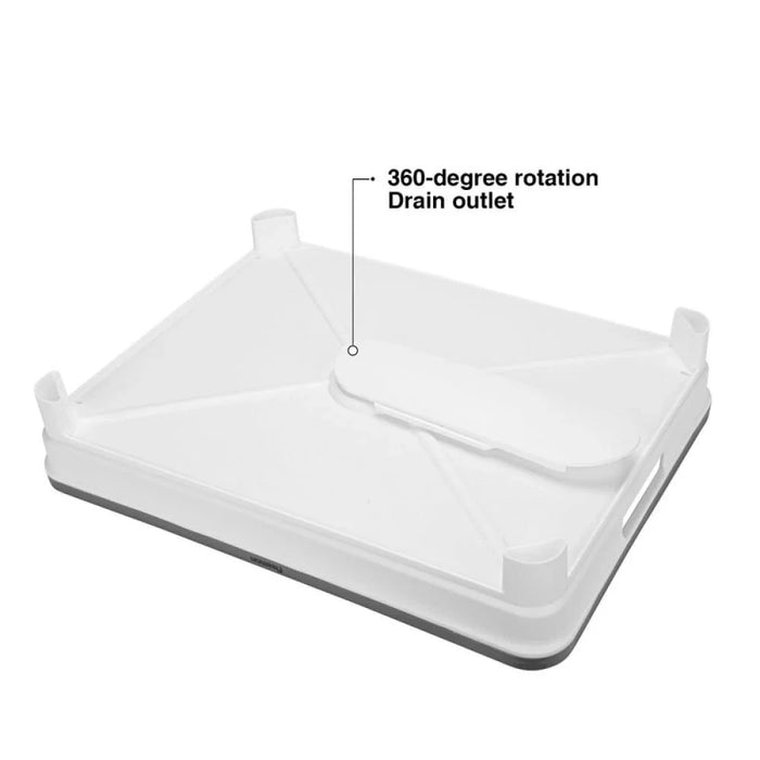 Fissman 2-Tier Dish Drying Rack 48x3200X3008cm (Stainless Steel, Plastic)