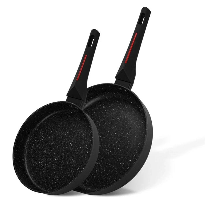 Fissman Set Of 2 Frying Pans Marbella 20X4.5 Cm And 26X5.5 Cm (Aluminium With Non-Stick Coating)  10036
