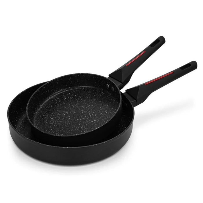 Fissman Set Of 2 Frying Pans Marbella 20X4.5 Cm And 26X5.5 Cm (Aluminium With Non-Stick Coating)  10036