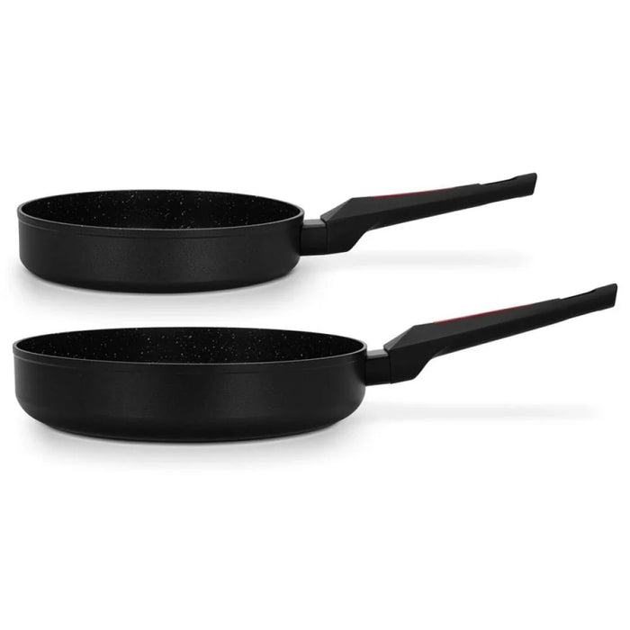 Fissman Set Of 2 Frying Pans Marbella 20X4.5 Cm And 26X5.5 Cm (Aluminium With Non-Stick Coating)  10036