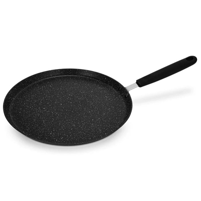 Fissman Crepe Pan Jet Black 28 Cm (Aluminium With Non-Stick Coating) - 10032