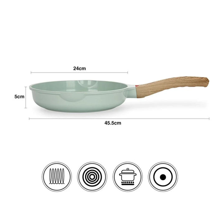 Fissman Frying Pan Cameo 24X5 Cm (Cast Aluminium With Non-Stick Coating)- 10033